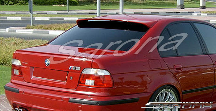 Custom BMW 5 Series Roof Wing  Sedan (1997 - 2003) - $340.00 (Manufacturer Sarona, Part #BM-013-RW)